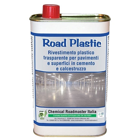 Road Plastic - peliculă transparentă de etanșare pentru acoperirea suprafețelor vechi și noi din ciment și beton