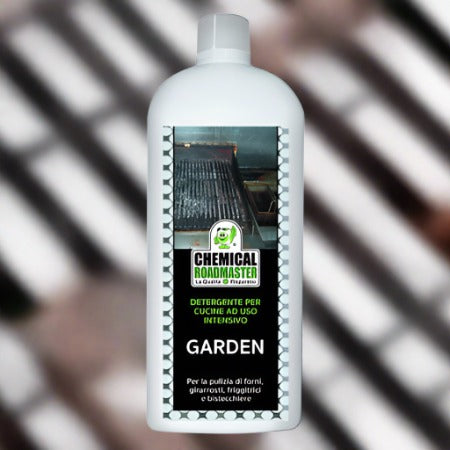 Garden - detergent lichid concentrat, pentru curățarea cuptoarelor, rotisoarelor, friteuzelor și grătarelor