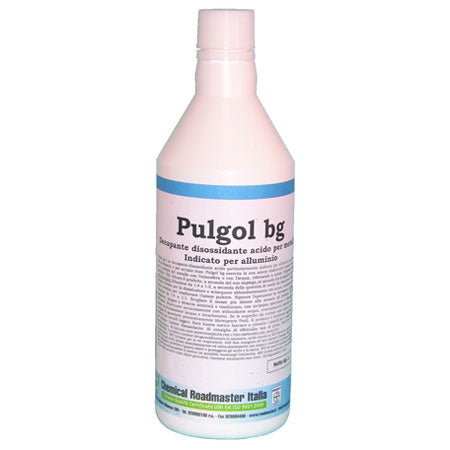 Pulgol BG - Decapant-dezoxidant acid pentru metale. Potrivit pentru aluminiu și oțel inoxidabil