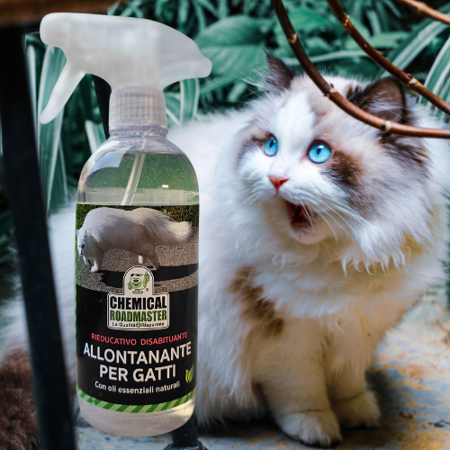 Spray repelent pentru pisici, din uleiuri esențiale, foarte eficient, soluție anti urinat, inofensiv pentru oameni, animale, 500 ml