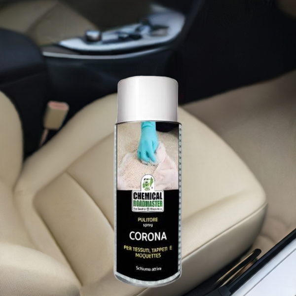 Corona - spray de curățare cu spumă, pentru fotolii, canapele, covoare, mochete, tapițerii - 400 ml.