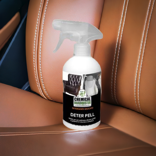Deter Pell - detergent neagresiv, curăță delicat atât pielea naturală, cât și pielea sintetică de orice culoare