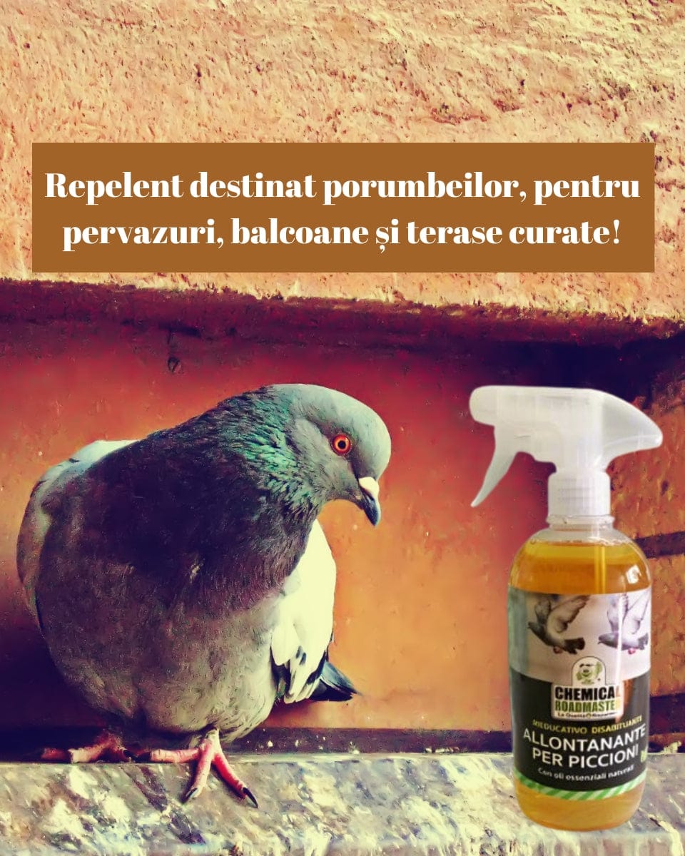 Spray Repelent Porumbei și Păsări – Natural 500 ml | Brilla.ro – brilla.ro
