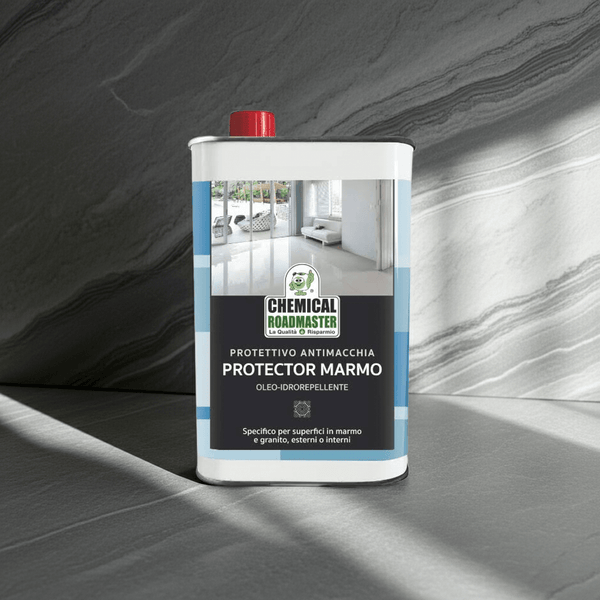 Protector Marmo - Produs invizivil,rezistent la pete, hidrofug, cu efect natural pentru  marmură sau granit. 1 litru