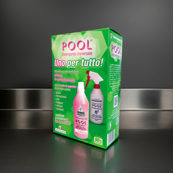 Pool Pachet MINUNE - Detergent universal super concentrat pentru toate suprafețele, cu pulverizator, 1 litru