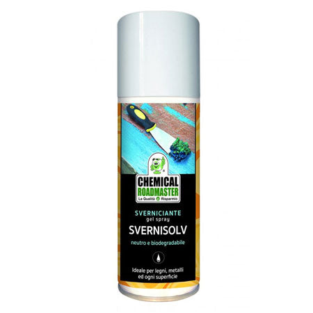 Svernisolv gel spray - decapant neutru pentru vopsea, aplicabil pe toate metalele, lemnul și orice suprafață, 200 ml